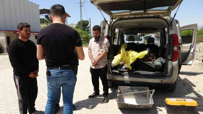 Vatandaşlar Kablo Hırsızlarını Suçüstü Yakalattı