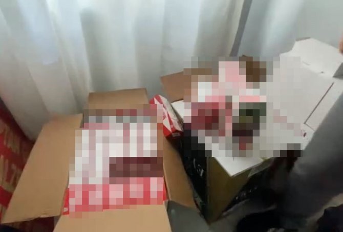 Antalya’da 310 Bin Adet Makaron Ele Geçirildi
