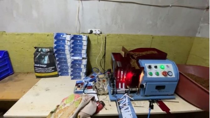 Antalya’da 310 Bin Adet Makaron Ele Geçirildi