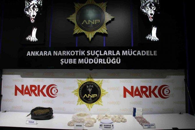Başkentte 12 Ayrı Noktada Uyuşturucu Satıcılarına Operasyon: 9 Gözaltı