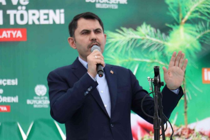 Bakan Kurum: ’’Birileri Bu Eser Siyasetinden Son Derece Rahatsız Oluyor”