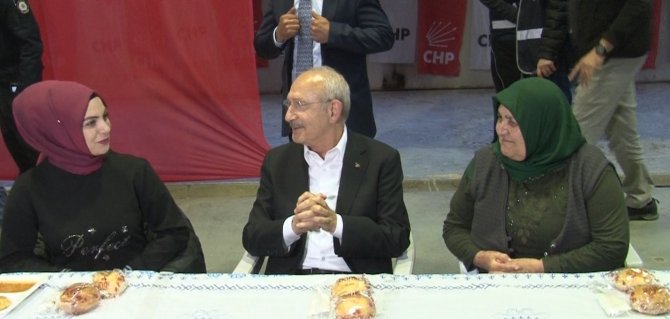 Chp Genel Başkanı Kılıçdaroğlu, Pursaklarlı Vatandaşlarla İftar Yaptı