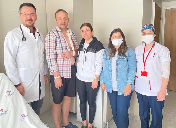 Birçok Kez Ölümden Dönen Hasta, Egekent’te Takılan Kalp Piliyle Hayata Tutundu