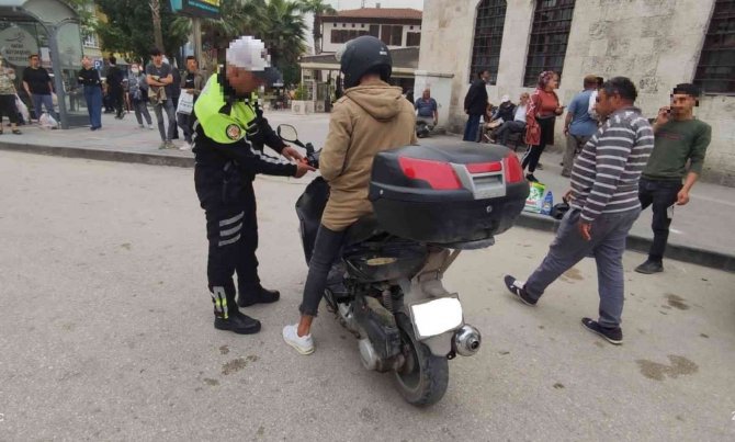 Motosiklet Ve Motorlu Bisiklet Sürücülerine Trafik Güvenliği Denetimi