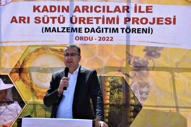 Ordu’da Kadın Arıcılara ‘Arı Sütü’ Üretimi İçin Ekipman Desteği Sağlandı