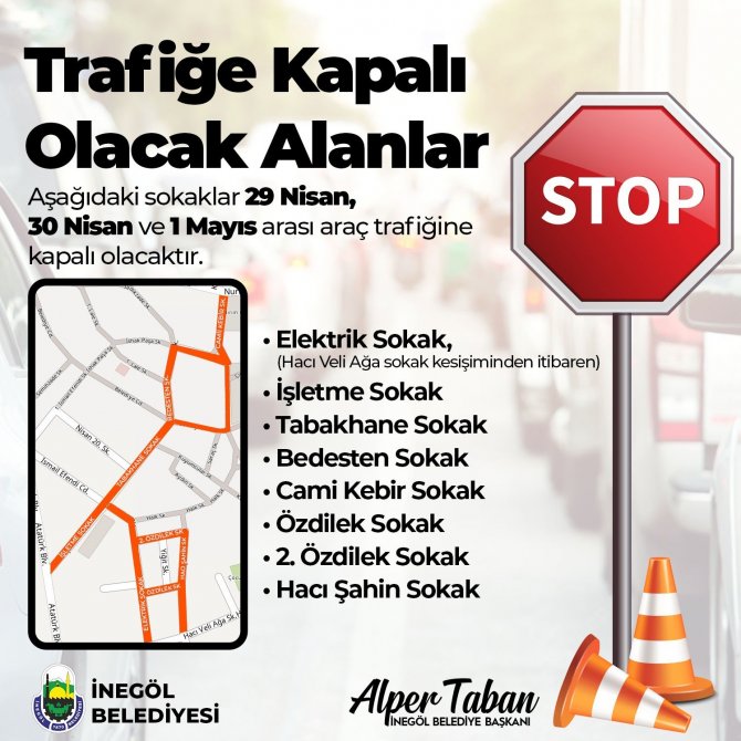 Kaldırım İşgali Serbestisi Başlıyor