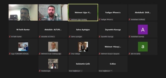 Kıraathane Söyleşilerinin 37’ncisi Gerçekleştirildi