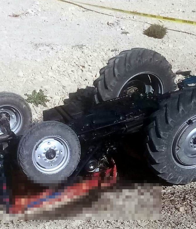 Kilis’te Traktör Devrildi: 1 Ölü