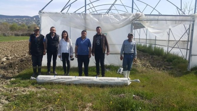 Fırtınada Zarar Göre Seralara Büyükşehirden Destek