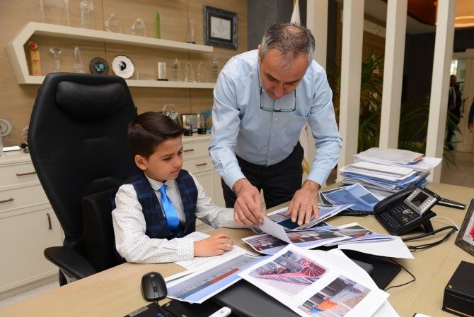 Çocuk Başkanın Önceliği Çevre Oldu