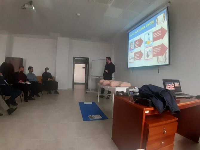 İ̇lk Yardım Eğitimlerini Tamamladılar