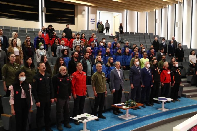 Afet Yarışmasının Birincisi Tekirdağ