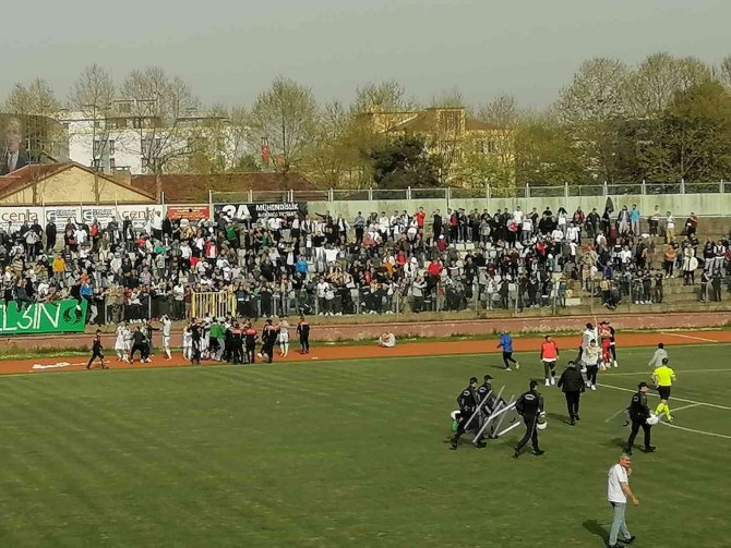 Tff 3. Lig’e Yükselme Maçında Olaylar Çıktı