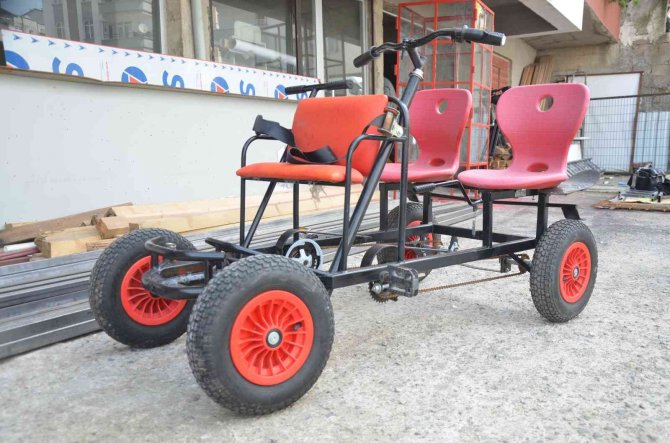 Merak Saldığı 4 Tekerli Bisikletler İçin Üretim Atölyesi Kurdu