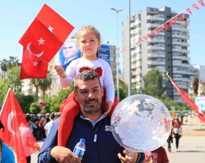 Adana’da 23 Nisan Ulusal Egemenlik Ve Çocuk Bayramı Coşkusu
