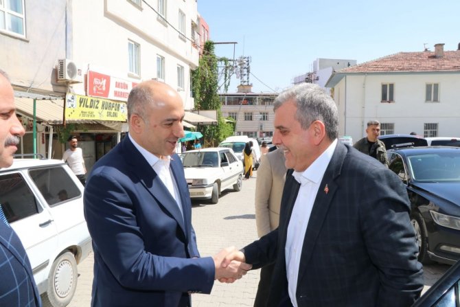 Beyazgül Bozova’da Temaslarda Bulundu