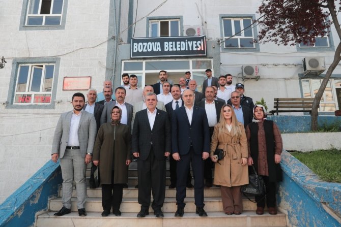 Beyazgül Bozova’da Temaslarda Bulundu