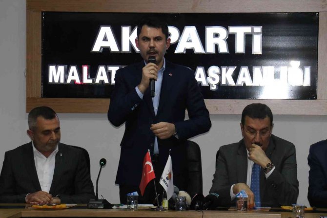 Bakan Kurum, Malatya Valiliğini Ve Ak Parti İ̇l Teşkilatını Ziyaret Etti