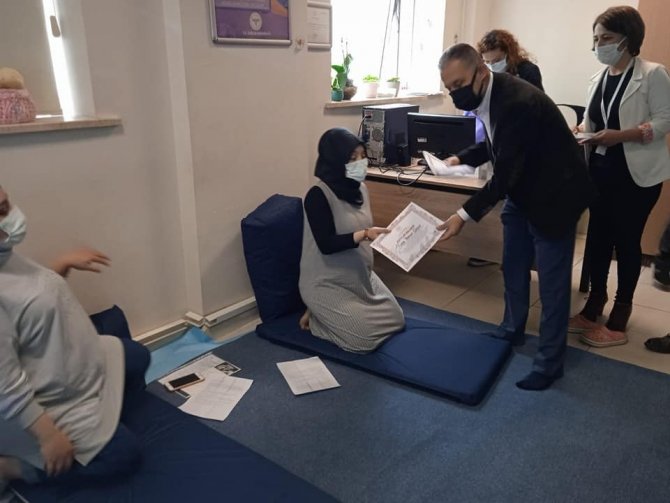 Gebe Okulundan Mezun Oldular