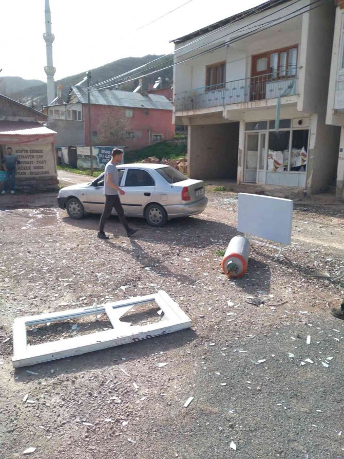 Gümüşhane’de Gaz Sıkışması Sonucu Patlama: 1 Yaralı