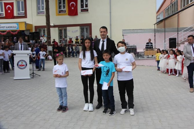 Hisarcık’ta Dereceye Giren Öğrenciler Ödüllendirildi