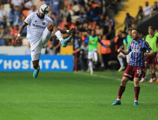 Spor Toto Süper Lig: Adana Demirspor: 1 - Trabzonspor: 3 (Maç Sonucu)