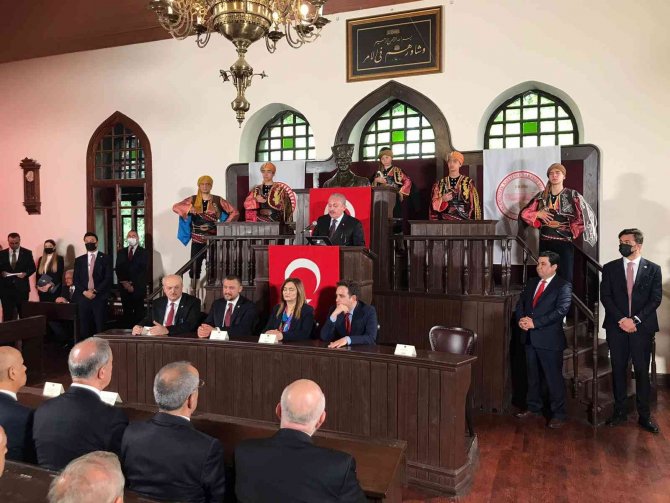 Tbmm Başkanı Şentop: “Milli Mücadelemizin İlk Esası Şüphesiz Ki Tam Bağımsızlık Hedefidir”