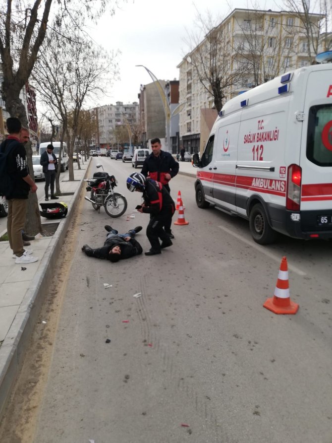 Van’da Trafik Kazası: 1 Yaralı