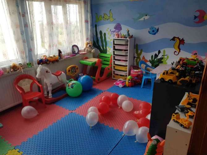 Hastanede Çocuklar İçin Oyun Alanı Kuruldu