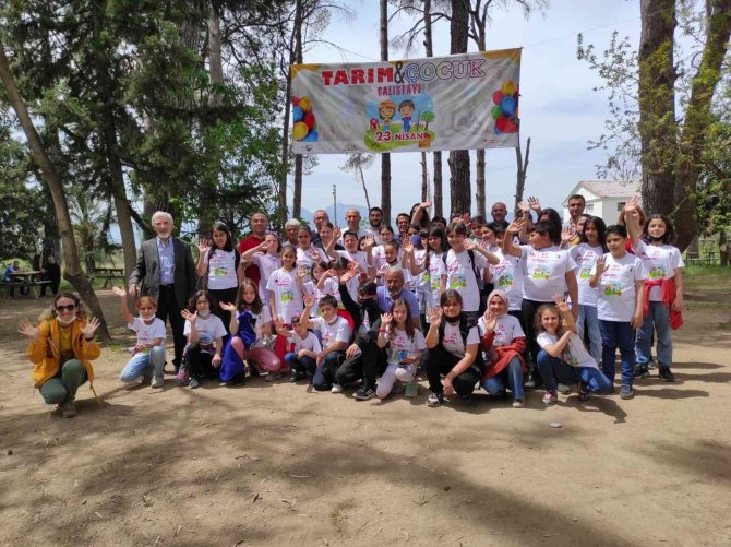 Antalya’da Çocuklar Tarımı Ve Hayvancılığı Uygulamalı Öğrendi