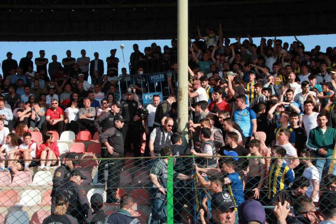 Amatör Lig Şampiyonluk Maçında Gergin Anlar Yaşandı