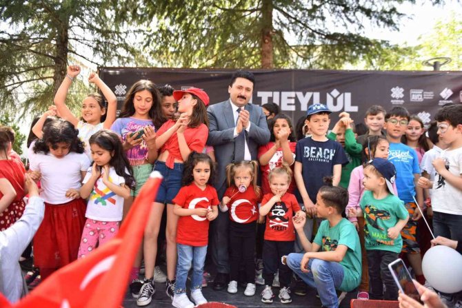 Çocuklar 23 Nisan’ı Dolu Dolu Yaşadılar