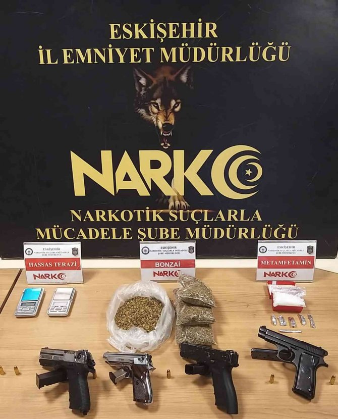 Eskişehir’de Uyuşturucu Operasyonu: 5 Gözaltı