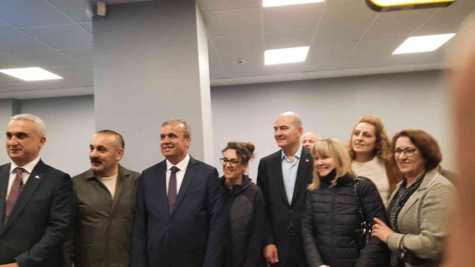 Bakan Soylu, İftarın Ardından Selden Etkilenen Alanlarda İncelemede Bulundu