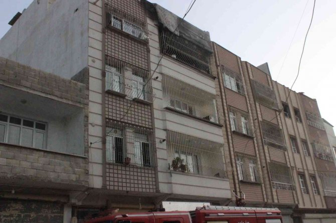 Kilis’te Klima Motorundan Çıkan Yangın Korkuttu