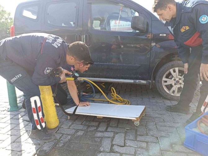 Manisa İ̇tfaiyesi Sevimli Dostların Yardımına Koştu