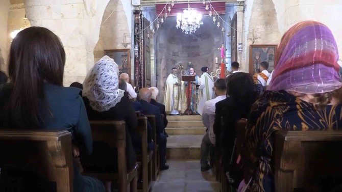 Mardin’de Paskalya Bayramı Kutlandı