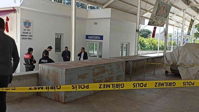 Pazaryerinde Ölü Bulundu