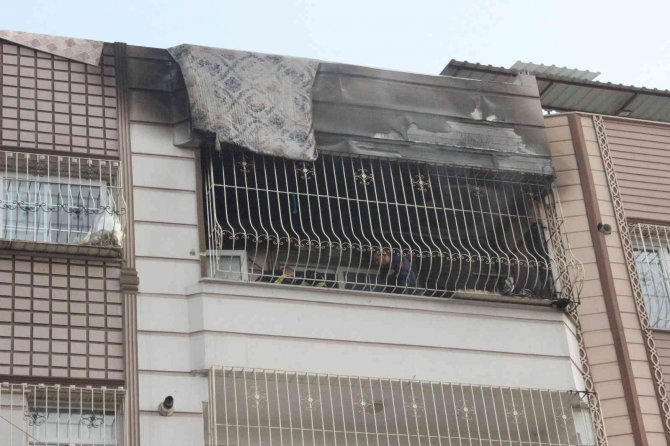 Kilis’te Klima Motorundan Çıkan Yangın Korkuttu