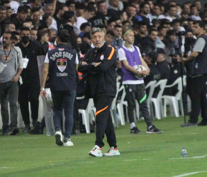 Spor Toto Süper Lig: Altay: 0 - Galatasaray: 1 (İ̇lk Yarı)