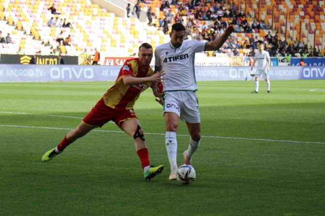 Spor Toto Süper Lig: Yeni Malatyaspor: 0 - Konyaspor: 2 (İ̇lk Yarı)