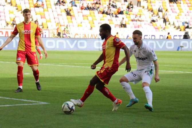 Spor Toto Süper Lig: Yeni Malatyaspor: 0 - Konyaspor: 2 (İ̇lk Yarı)