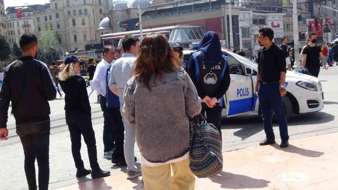 Taksim’de Köpek İ̇ranlı Çocuğu Burnundan Isırdı