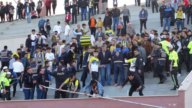 Amatör Küme Yükselme Maçında Kavga Çıktı