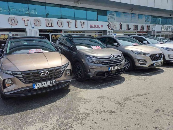İ̇kinci El Otomobile ’Bayram’ Geldi
