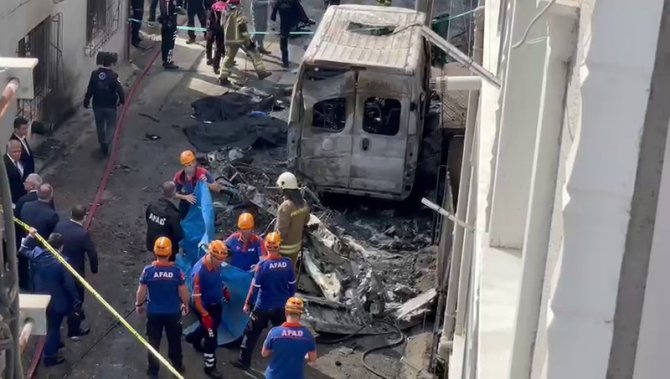 Bursa’da Eğitim Uçağı Evlerin Arasına Düştü: 2 Ölü