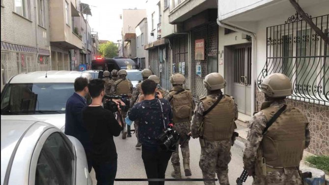 (Düzeltme) Bursa’da Terör Operasyonu