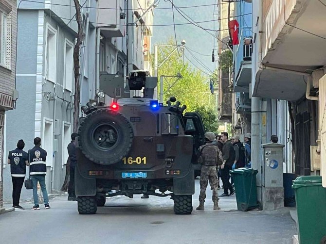 (Düzeltme) Bursa’da Terör Operasyonu