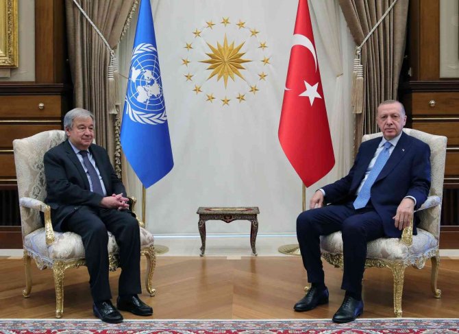 Erdoğan Ve Guterres, Rusya-ukrayna Krizini Değerlendirdi