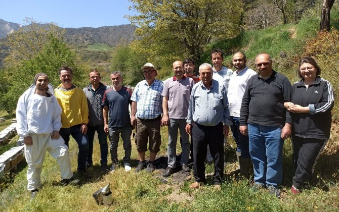 Arıcılık Kursiyerleri İlk Eğitimlerini Aldı